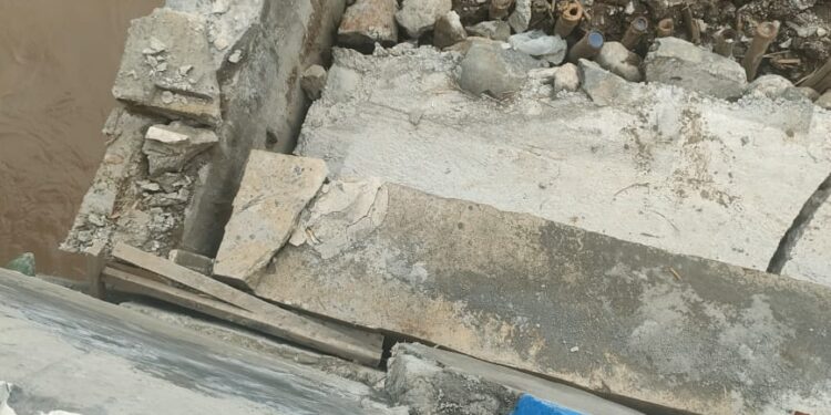 Jembatan di Nganjuk Rp 9,2 Miliar Rusak Parah, Ancaman bagi Pengendara