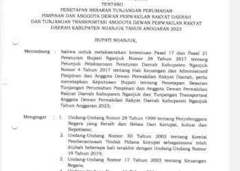 Tunjangan DPRD Nganjuk: Laporan Masyarakat, Dugaan Korupsi, dan Mens Rea di Balik SK Bermasalah