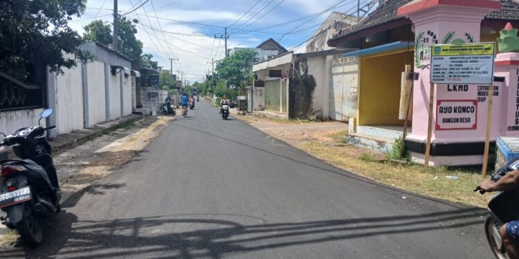 Jalan Poros Antar Desa Teken Glagahan Menuju Patranrejo Direkonstruksi: Dorong Akses dan Ekonomi Warga 