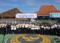 Semarak Hari Bakti Pemasyarakatan ke-62, Rutan Nganjuk Gelar Pekan Olahraga Warga Binaan dan Petugas