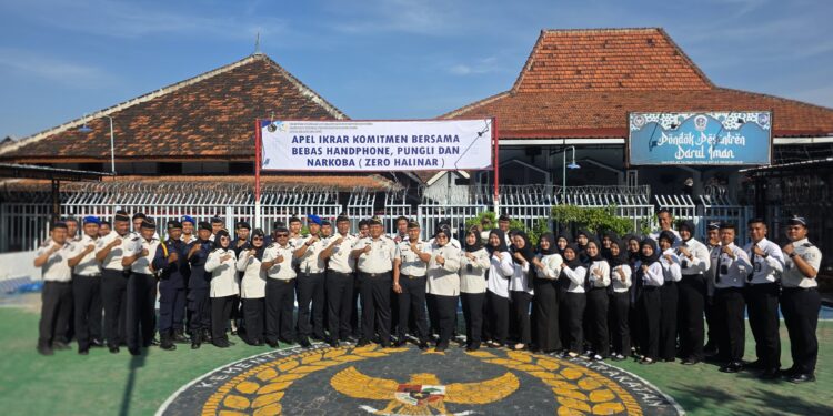 Semarak Hari Bakti Pemasyarakatan ke-62, Rutan Nganjuk Gelar Pekan Olahraga Warga Binaan dan Petugas