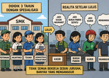 CEK FAKTA: Jika SMK Dibuat Agar Siap Kerja, Mengapa Lulusan SMK Justru Paling Banyak Menganggur?