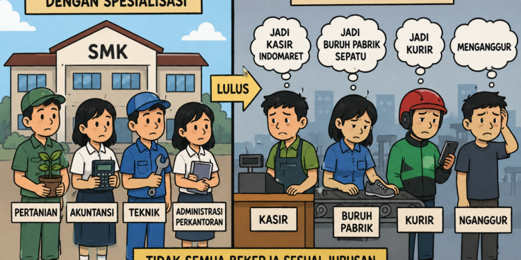 CEK FAKTA: Jika SMK Dibuat Agar Siap Kerja, Mengapa Lulusan SMK Justru Paling Banyak Menganggur?