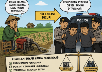 Sepuluh Diesel Hilang, Dua Orang Ditangkap: Apakah Keadilan Sudah Benar-Benar Datang?