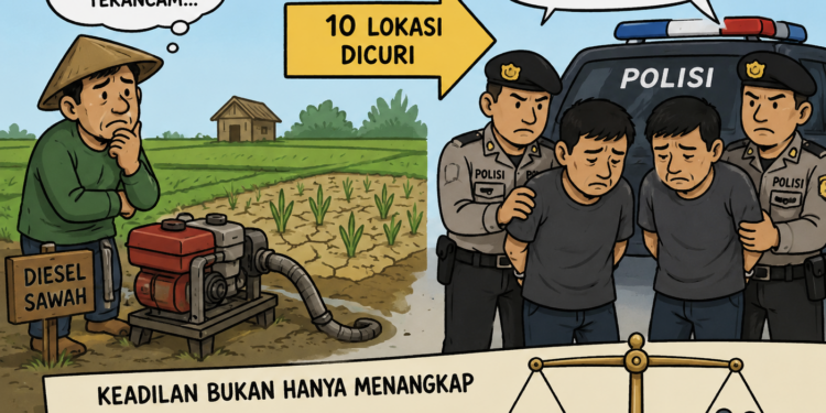 Sepuluh Diesel Hilang, Dua Orang Ditangkap: Apakah Keadilan Sudah Benar-Benar Datang?