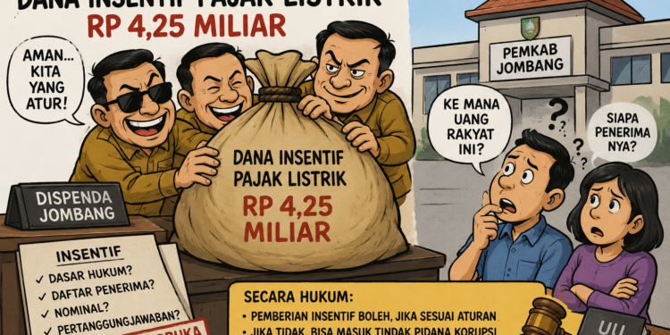 Misteri Dana Insentif Pajak Listrik Jombang: Antara Dugaan, Transparansi, dan Ujian Akuntabilitas