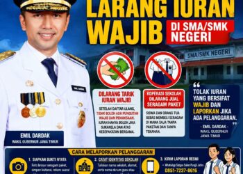 Hotline Pungli Dibuka, Pemprov Jatim Kirim Sinyal Keras: Pendidikan Negeri Tidak Boleh Menjadi Ladang Pungutan