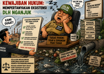 Gugatan Terhadap Kelalaian Kewajiban Hukum: Mempertanyakan Eksistensi DLH Nganjuk