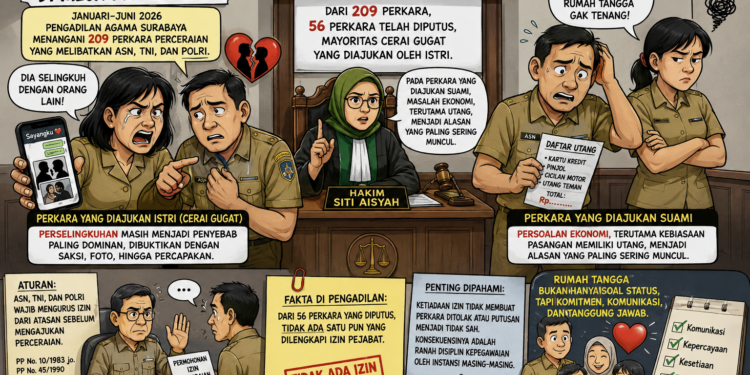 Di Balik Seragam ASN: Ketika Perselingkuhan, Utang, dan Komunikasi Menggugat Keutuhan Rumah Tangga