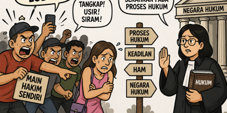 Ketika Negara Hukum Diuji: Mengapa Manusia Tidak Boleh Menjadi Hakim atas Sesamanya?