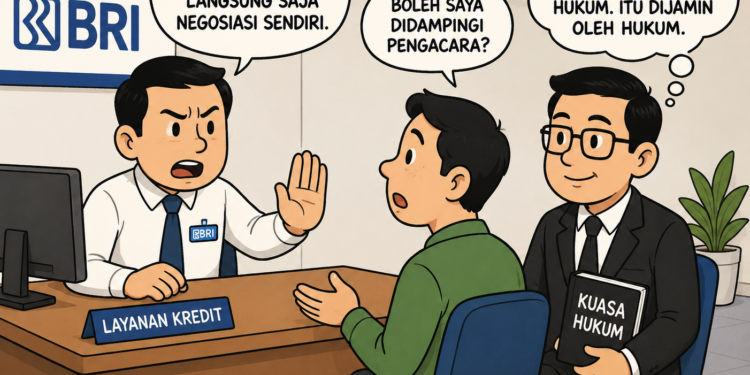 Hak Debitur Didampingi Pengacara Tak Boleh Dipersempit