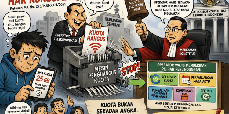 Kuota Tak Lagi Sekadar Angka: Putusan MK Mengakhiri Praktik “Kuota Hangus”?