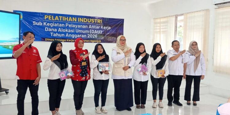 Dari Ruang Pelatihan Menuju Dunia Kerja, 60 Warga Nganjuk Disiapkan Hadapi Industri