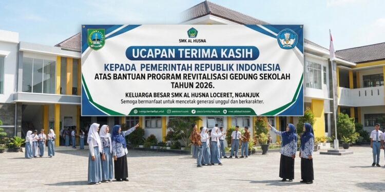 Ucapan Terima Kasih dari Keluarga Besar SMK Al-Husna Loceret