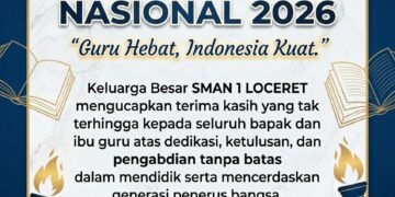 SMAN 1 LOCERET : SELAMAT HARI GURU NASIONAL 2026